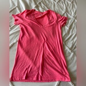 Victoria’s Secret Pink size medium hot pink Tshirt.